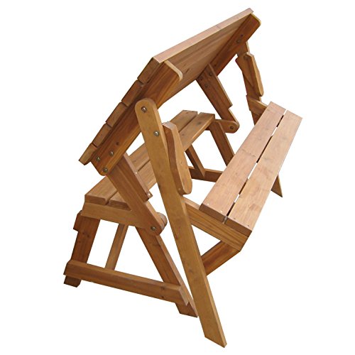 Merry Garden Interchangeable Picnic Table and Garden Bench 