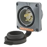 30A Watertight Flanged Locking Inlet 3P 4W 125/250VAC