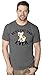 Mens Best Cat Dad Ever Funny Pet Kitten Animal Parenting T shirt (Grey)