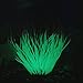 niceEshop Glowing Artificial Soft Sea Anemone Coral Plant for Aquarium Decoration, Blue