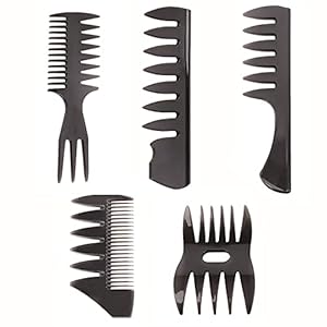 5PCS-Anti-Static-Hairdressing-Comb-Professional-Styling-Comb-Wide-Tooth-Comb-Hair-Brush-Shaping-Wet-Pick-Barber-Brush-Tools-for-Shower-Long-Curly-Thick-Hair 5PCS Anti-Static Hairdressing Comb , Professional Styling Comb Wide Tooth Comb Hair Brush Shaping & Wet Pick Barber…