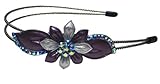 Crystal Flower Headband YY86801-6purple