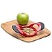 8-Blade Apple Slicer Corer Cutter Wedger Divider by Alpha & Sigma - [Includes Free eBook] - Ultra Sharp Stainless Steel Blades & Ergonomic Rubber Grip Handle