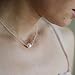 Lookatool 2pcs Women Simple Imitate Pearl Bib Choker Statement Collar Necklace (Gold+ Silver)