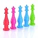 eBoot 5 Pieces Silicone Chewable Pencil Toppers , Therapy Toys, Chewy Tubes, Fidgets, Oral Motor Chew