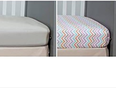 Bananafish Studio Chevron Zig Zag Set of 2 Crib Sheets,