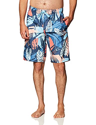 Kanu Surf mens Mirage (Regular & Extended Sizes) Swim Trunks, Montego Denim, X-…