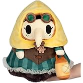 Squishable - Mini Steampunk Plague Nurse - The Mysterious Doctor Plague Collection - 10 in - Soft Toy Collectible Stuffed Animal