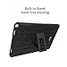 Samsung Galaxy Tab A 10.1 (2016) P580 P585 with S Pen Tablet Case, Shockproof Hybrid Kickstand Rugged Drop Protection Heavy Duty Protective Hard Case Cover (Black)