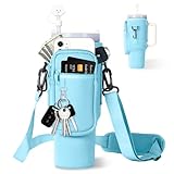 Water Bottle Carrier Bag with Phone Pocket for