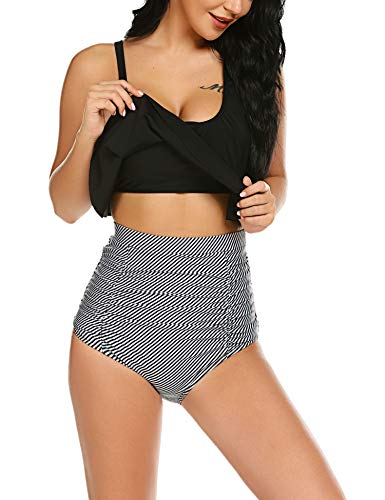 3 ADOME+Waisted+Swimsuits+Control+Cover+Ups