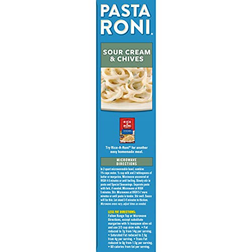 Pasta Roni Sour Cream & Chive Linguine Mix, 4.9-Ounce Boxes (Pack of 12) - Thumbnail 2
