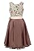 2-Piece Dirndl Dress Authentic Bavarian Floral Exlusive,Green, GE42/ US12