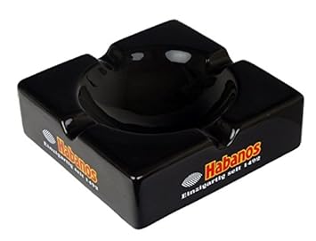 Mega Zigarren - Aschenbecher Habanos inkl. Lifestyle-Ambiente Tastingbogen