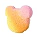 Highpot Jumbo Squishies Galaxy Bear Kawaii Squishy Slow Rising Cream Scented Stress Relief Toy for Kids/Adults (Orange)