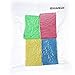 Chuangdi 12 Pcs Sponges Kitchen Bulk Non Scratch Cellulose Sponges Kitchen Assorted Colors for Washing Dishes, 4.7 x 3 Inch(1.5 cm in Thickness)