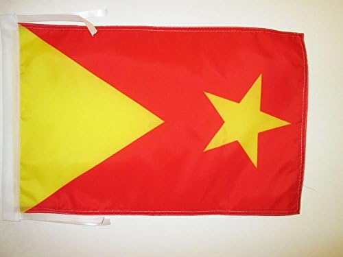 AZ FLAG, Tigray-Tigrinya people Flag, 18'' x 12'', 100% Polyester The Tigrayans Small Banner with Two Cords, Fade Resistant