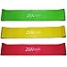 3 Loop Bands Set for Exercise (Light, Medium, Heavy) by Zensufu (tm)
