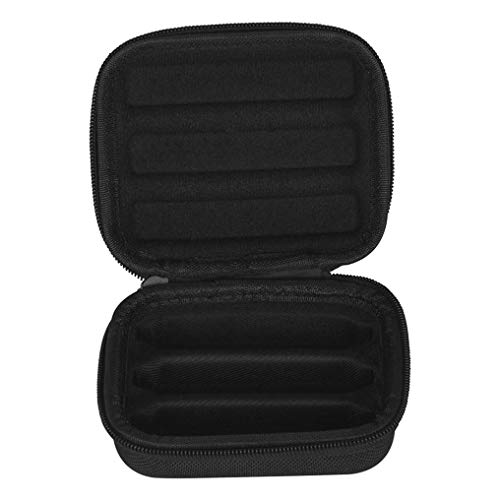 Yunzee Rain-Proof Quakeproof and Waterproof Harmonica Case Suit for 10 Hole Harmonica Instruments Accessories,Black,Oxford+polyfoam