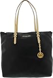 MICHAEL Michael Kors Jet Set Item N/S Top Zip Tote (Black)