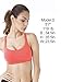 Queenie Ke Womens Yoga Sport Bra Light Support Strappy Free To Be Bra Size M Color Light Lava Across