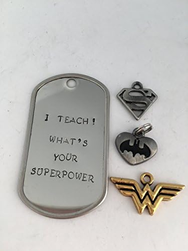 Teacher Superpower Keychain