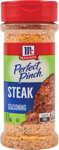 MCCORMICK PERFECT PINCH STEAK SEASONING, 7 OZ