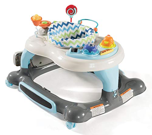 Storkcraft 3-in-1 Activity Walker and Rocker with Jumping Board Feeding Tray, I…