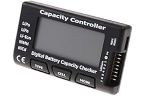 FLY RC CellMeter-7 Digital Battery Capacity Checker Controller Tester for LiPo/Life/Li-ion/NiMH/Nicd