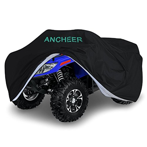 Buy ANCHEER ATV Quad Gear Cover UTV Cover 85.9''x37.1''x42.9'' Water