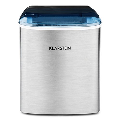 Klarstein On-The-Rocks - Eismaschine, Eiswürfelbereiter, Eiswürfelmaschine, 12 kg / 24 h, 120W, 2 Würfelgrößen, 6-12 min… – Bild 5