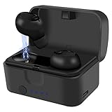 Wireless Earbuds, True Bluetooth Headphones Noise Cancelling HD Stereo Twins Mini Invisible Headset with Portable Charger Box and Built-in Mic, for iOS、Android、Tablet etc.Various Kinds of Equipment