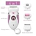 Hair Epilator, Buture Womens Epilator Cordless 4 IN 1 Electric Hair Remover Razor Shaver with Bikini Trimmer Callus Remover Hair Care Wet or Dry …