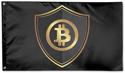 Bitcoin Free Kingdom Flag Outdoor Patio 3' X 5'for Wedding Home Outdoor Garden Decor