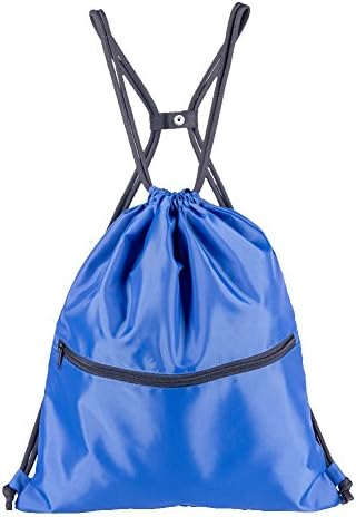 HOLYLUCK Men & Women Outdoor Sport Gym Sack Waterproof Drawstring Backpack Bag