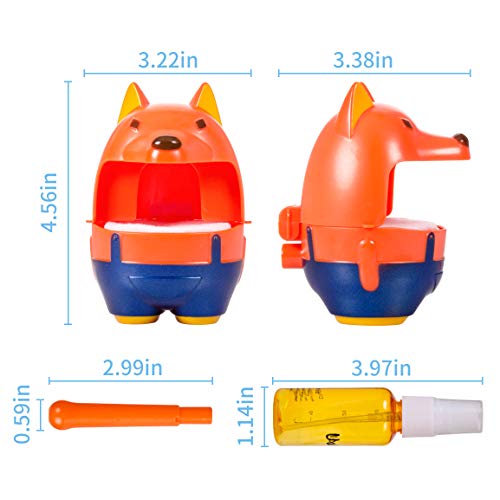 Baby Bathtub Toys 6 To 12 Months,Refasy Toddler Bubbles Playday Babies Water Play Birthday Toys 9-18 Months Outdoor Toys for 1-3 Year Olds Bathroom Pool for Kids Girls Boys Orange - Thumbnail 6