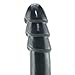 Doc Johnson American Bombshell - B-10 Warhead - Vac-U-Lock and F Machine Compatible Dildo or Butt Plug - Gunmetal Grey