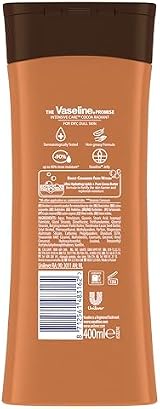 Vaseline Essential Moisture Lotion Cocoa Radiant 400ml Skin Glow Hydration view 2
