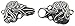 Drage (Entwined Dragons) Cloak or Cape Clasp (Size 2
