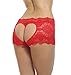 Sofishie Stylish Heart Shape Boy Short - Red - XL