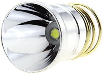 New Tactics Hot CREE XPL V6 LED 3000K-3200K Yellow light 1200Lums 3.6V-8.4V Bulb 1-Mode LED Flashlight Lamp for SureFire 6P G2 Hungting light