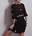 R.Vivimos® Women Cotton Half Sleeve Drawstring Belt Short Dresses