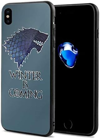 Case for iPhone Xs/iPhone X, Winter is Coming PC Slim Fit Cover Case for 5.8in