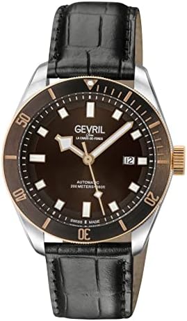 Amazon.com: Zeppelin Z96645 Mens Mediterranee 1921 Leather Strap