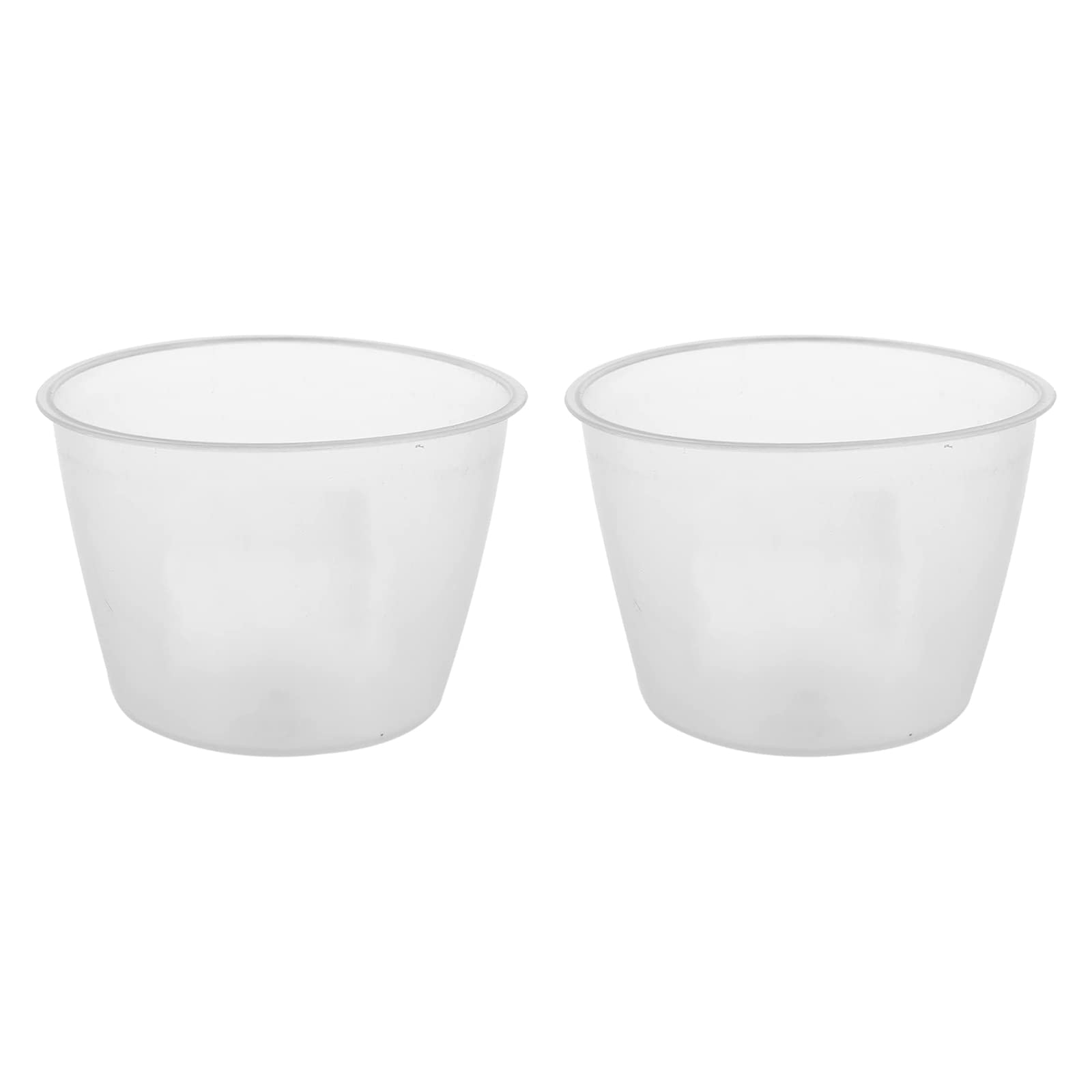 NA 2 Pcs Rice Measuring Cups Non Stick Mixing Cups Clear Graduated Cups for Rice Cooker — image 1