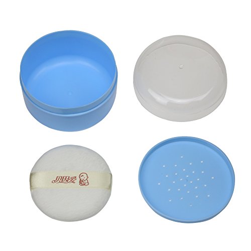 HSOMiD Body Powder Case/Powder Puff Kit (A)
