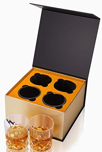 Set of Kanars whiskey glasses with crystal quality, priced at $45.99 reduced to $29.99.