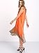 Milumia Women's Color-Block Chiffon Loose Long Maxi Dress