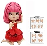 Dream fairy ICY dolls Fortune Days Toys 12 inch nude doll with natural skin and small breast joint body like blythe. (BL2476, 30cm)