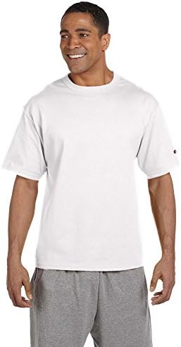 Champion Heritage 7 oz. Jersey T-Shirt, Small, White | Amazon.com